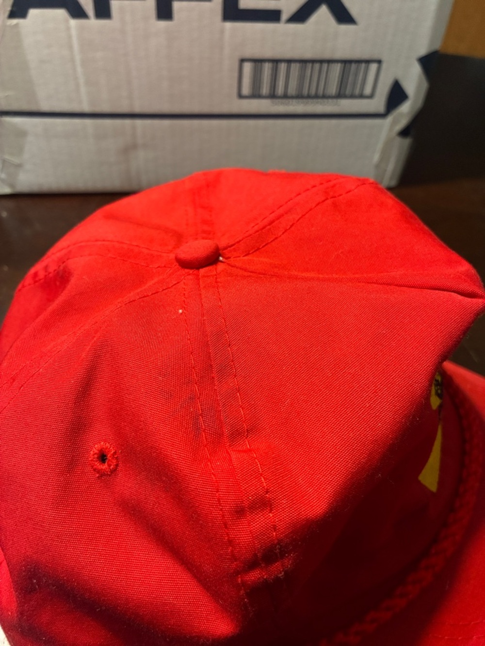 AFF Red WCS Embroidered Rope-Trim Cap - Picture 7 of 11